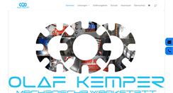 Desktop Screenshot of metalltechnik-kemper.de